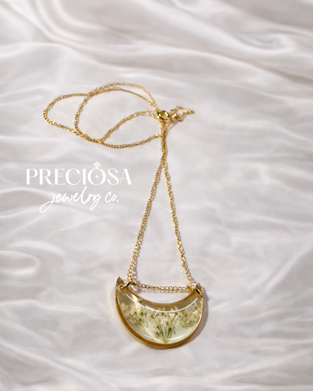 Moonflower Muse Necklace - Preciosa Jewelry Co.