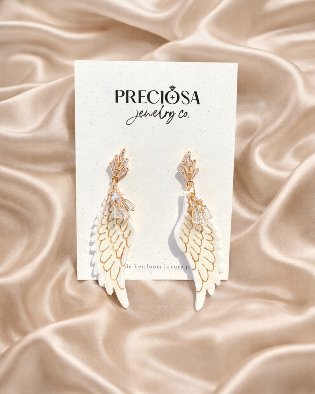 Heavenly Angel Wings - Preciosa Jewelry Co.