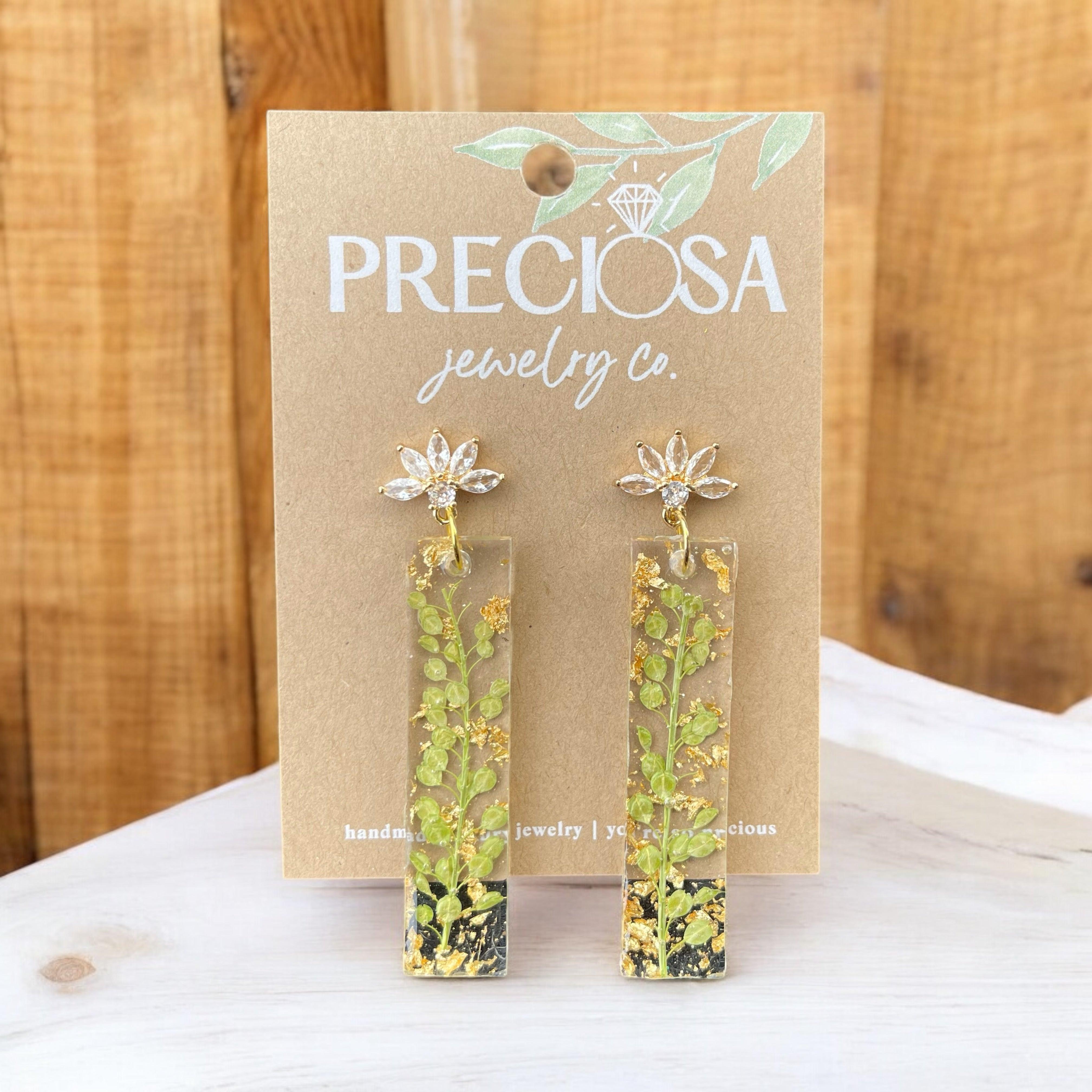 Enchanted Garden Drops - Preciosa Jewelry Co.