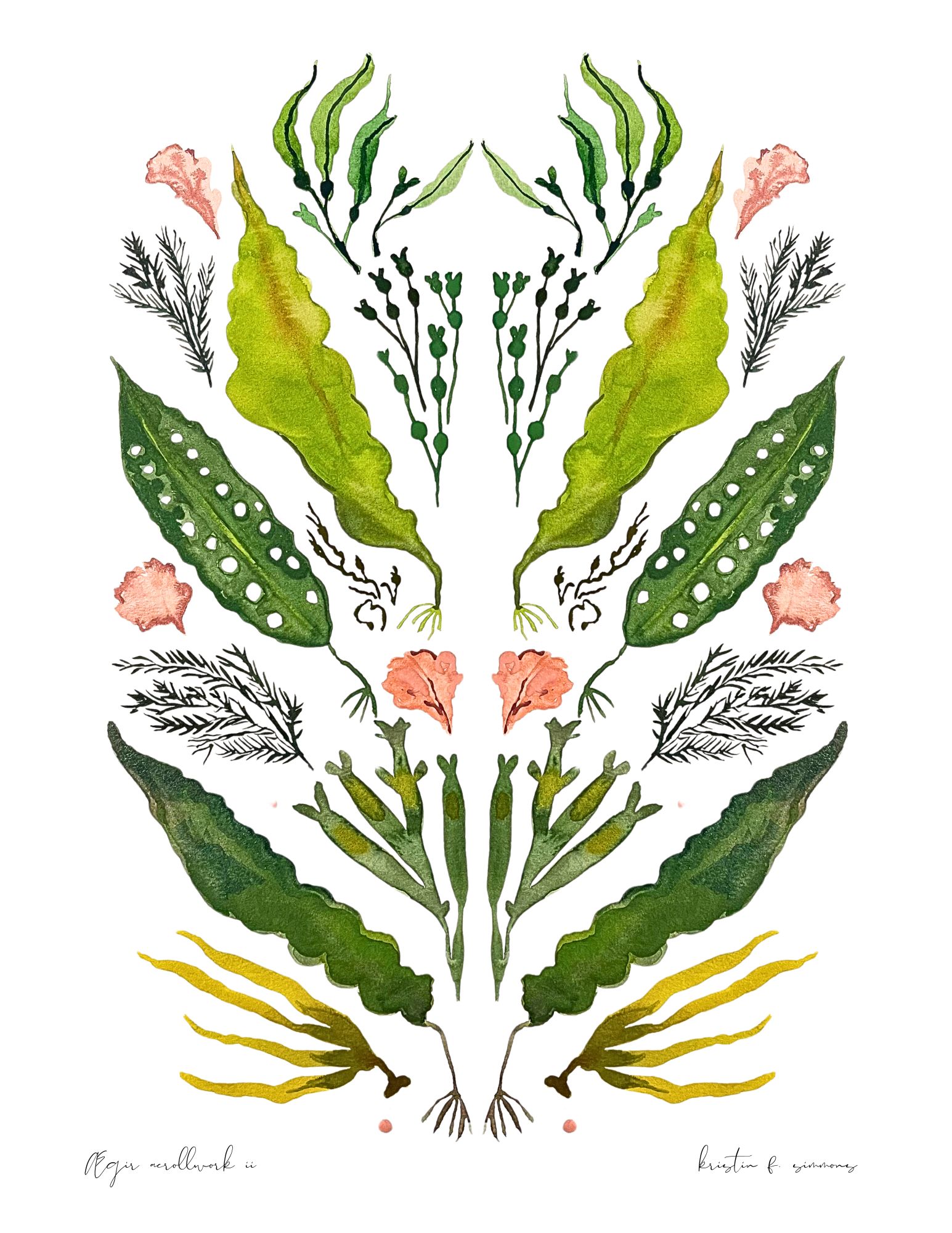 Aegir Scrollwork Watercolor Kristin Fuhrmann Simmons 2