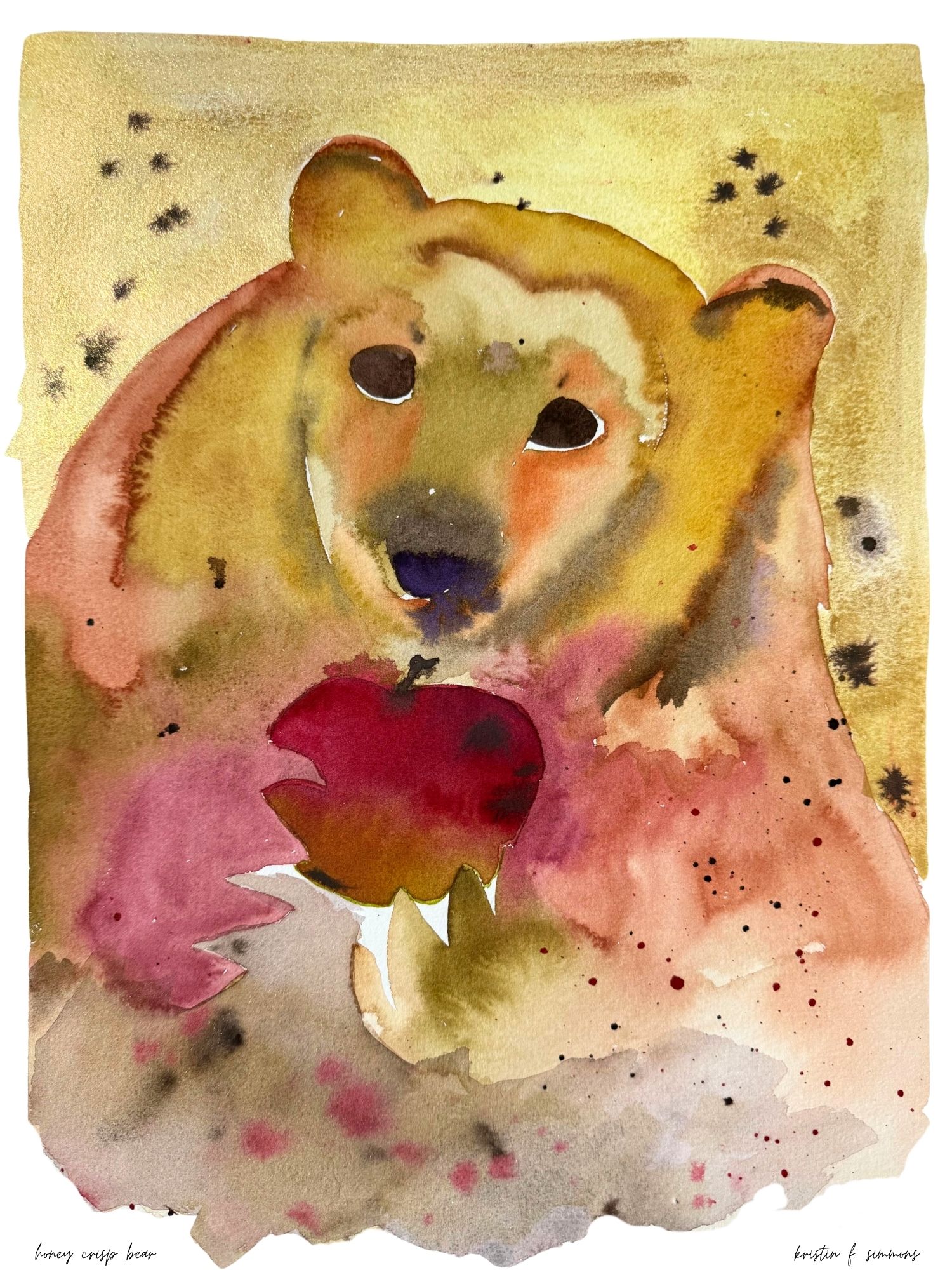 Honey Crisp Bear Kristin Fuhrmann Simmons