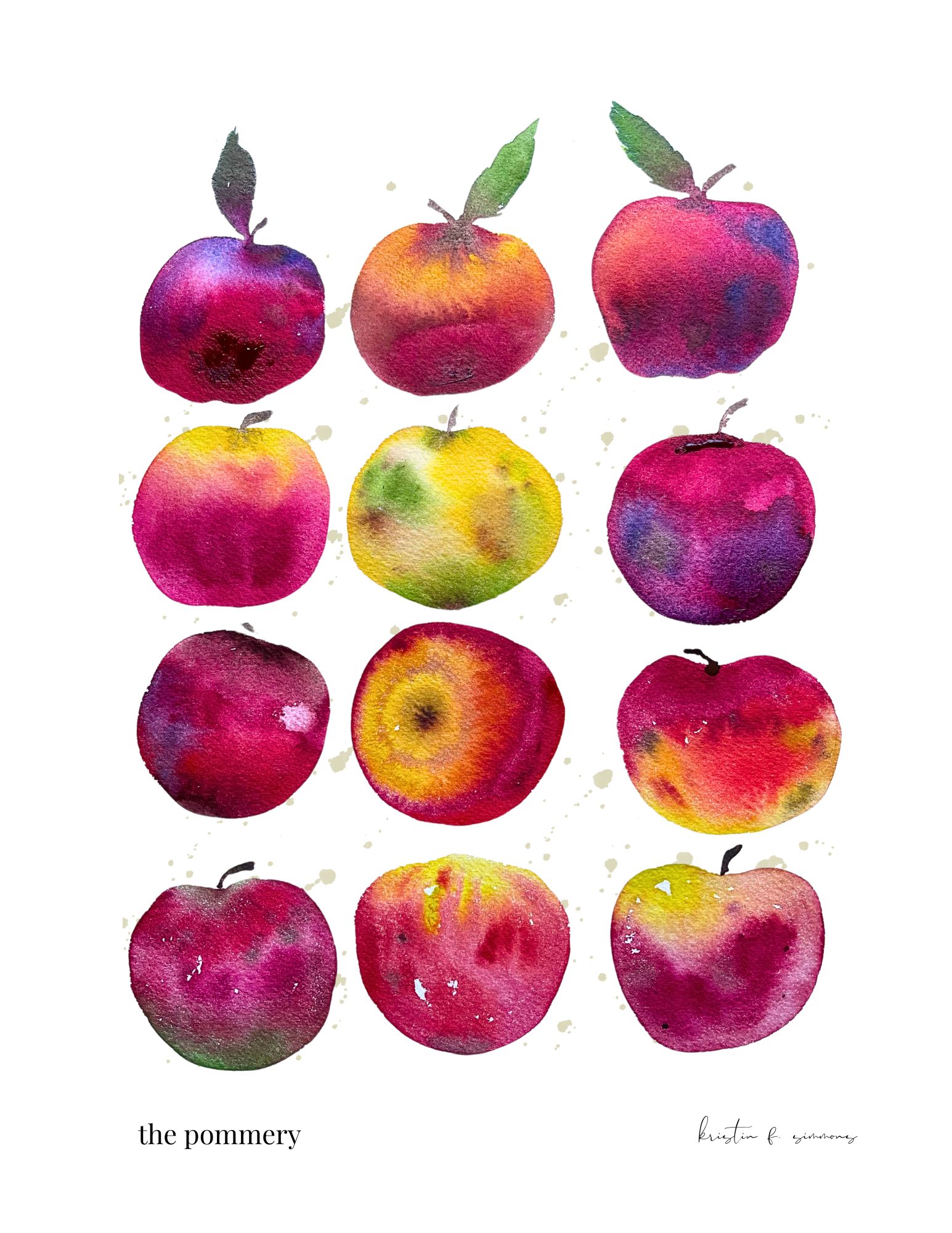 The Pommery Kristin F. Simmons Watercolor