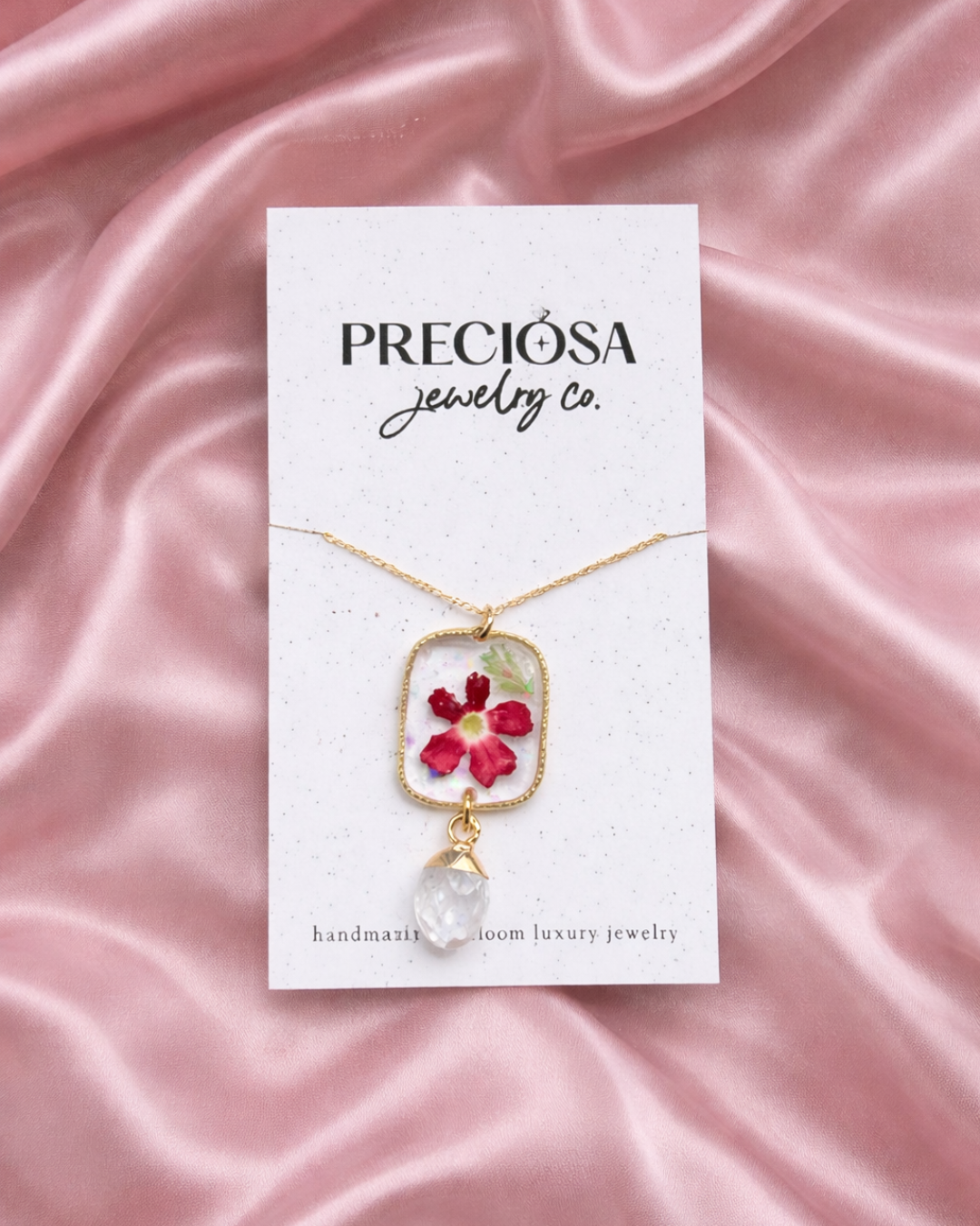 Verbana Crystal Necklace