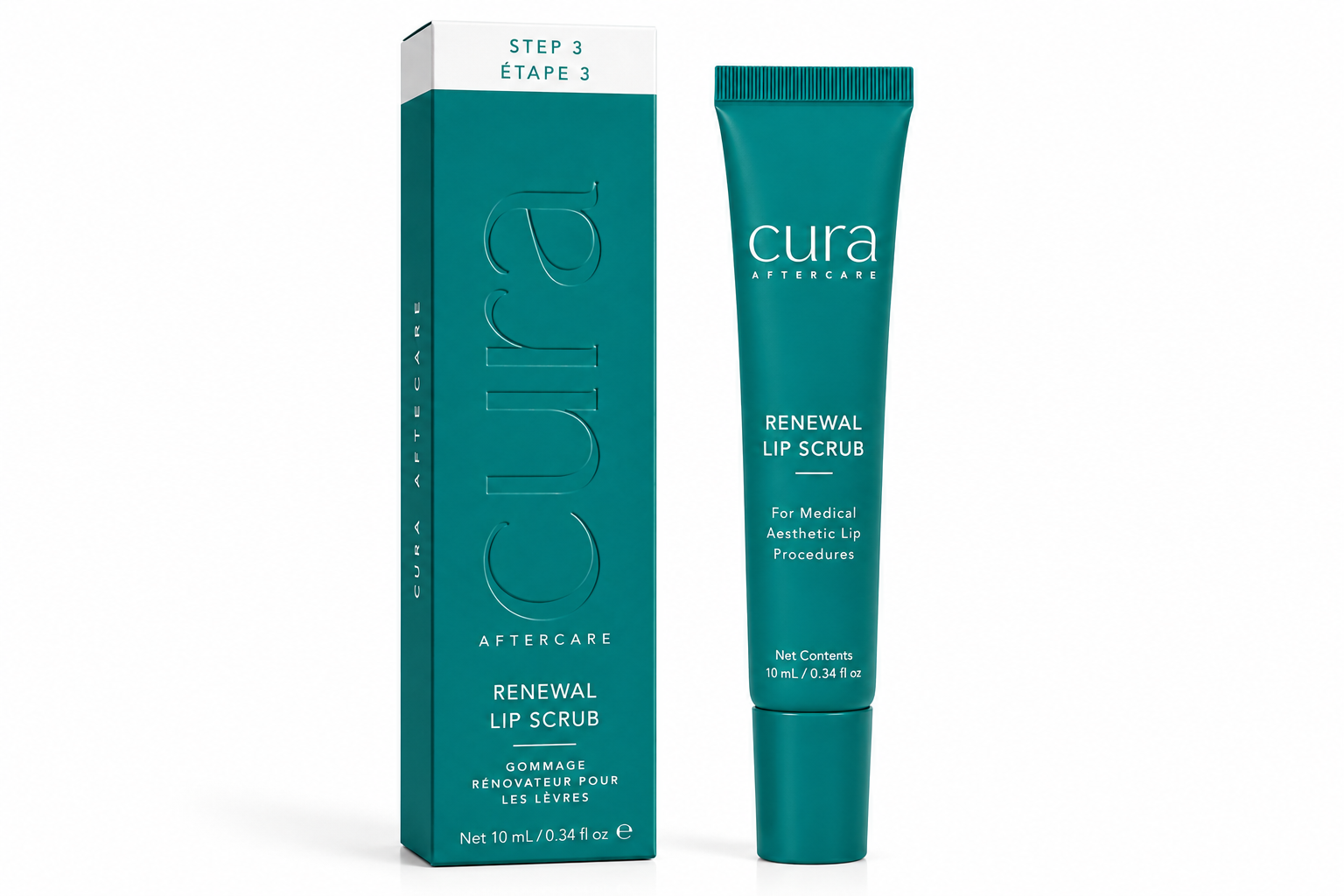 Cura Aftercare Scrub Box And Tube